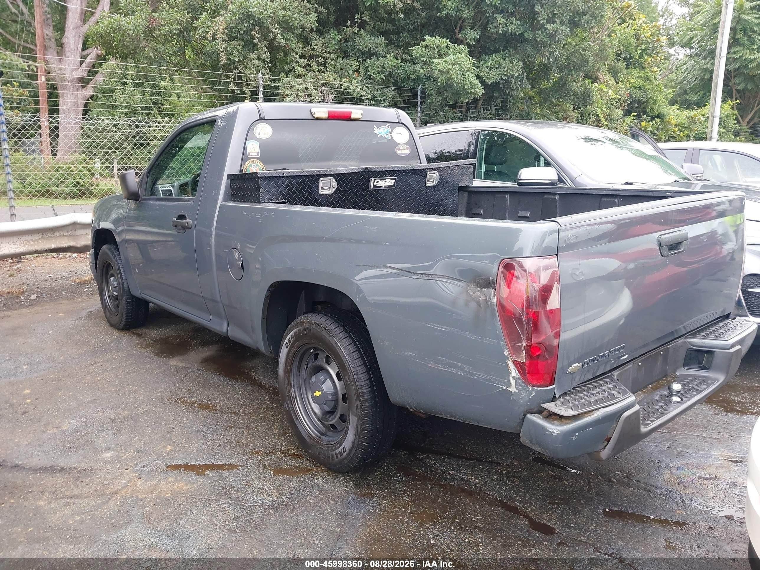 2009 Chevrolet Colorado Work Truck Серый vin: 1GCCS149998126541