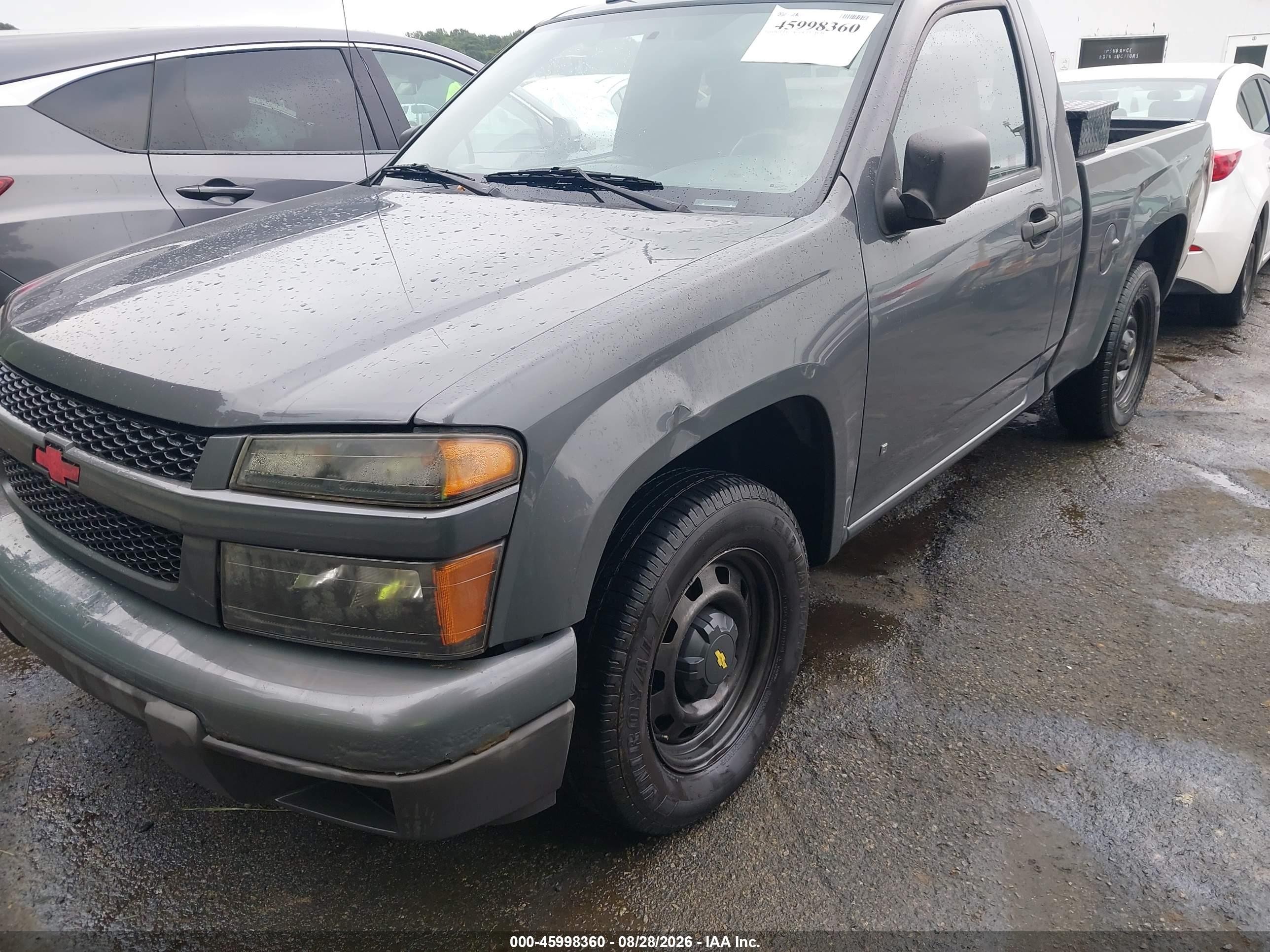 2009 Chevrolet Colorado Work Truck Серый vin: 1GCCS149998126541