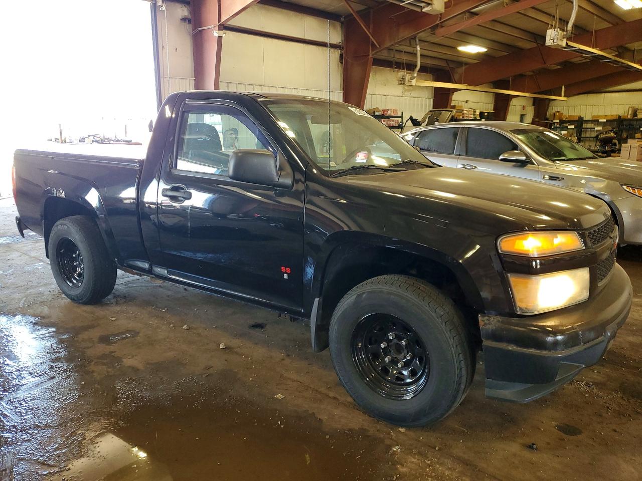 2007 Chevrolet Colorado Black vin: 1GCCS149X78152997