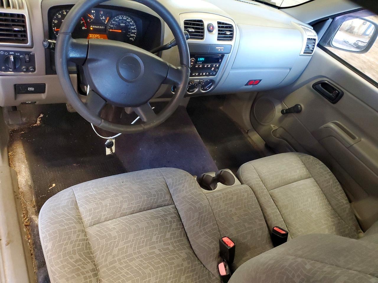 2007 Chevrolet Colorado Black vin: 1GCCS149X78152997