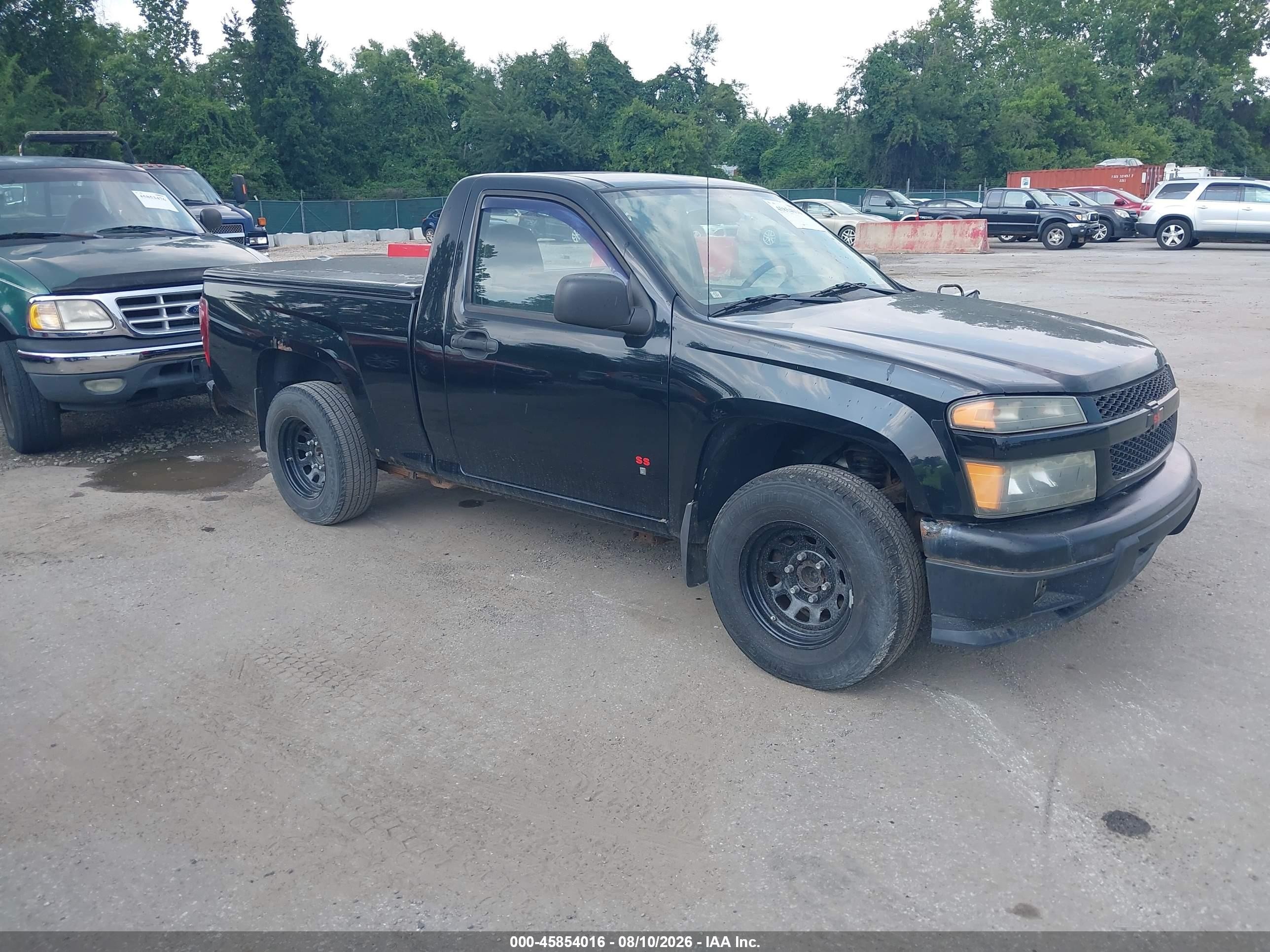 2007 Chevrolet Colorado Ls Черный vin: 1GCCS149X78152997