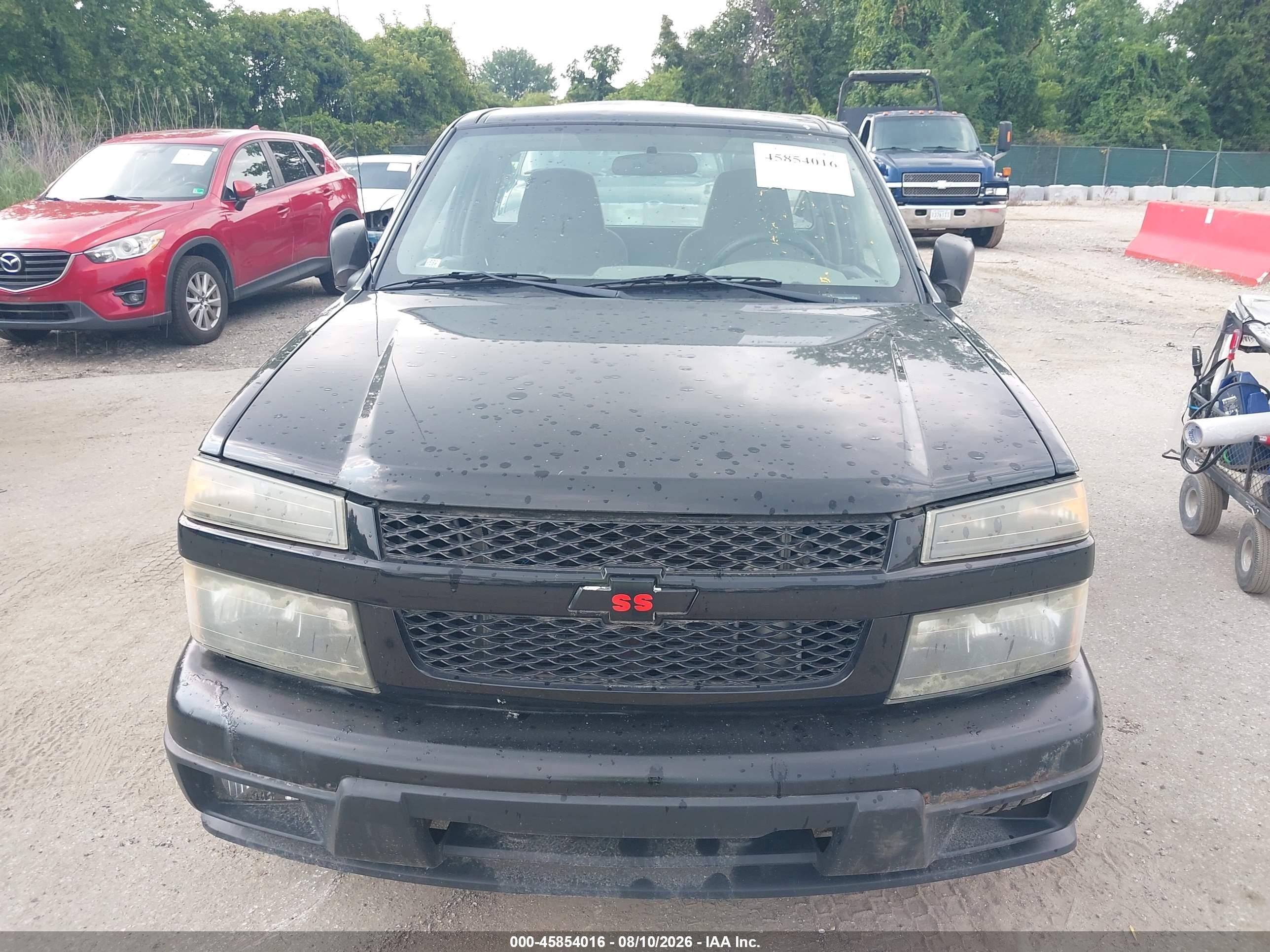 2007 Chevrolet Colorado Ls Black vin: 1GCCS149X78152997