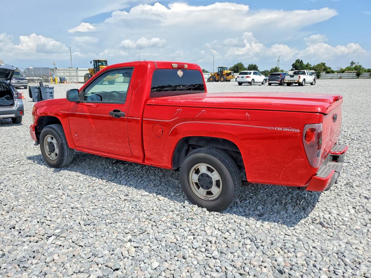 2008 Chevrolet Colorado Red vin: 1GCCS149X88171020