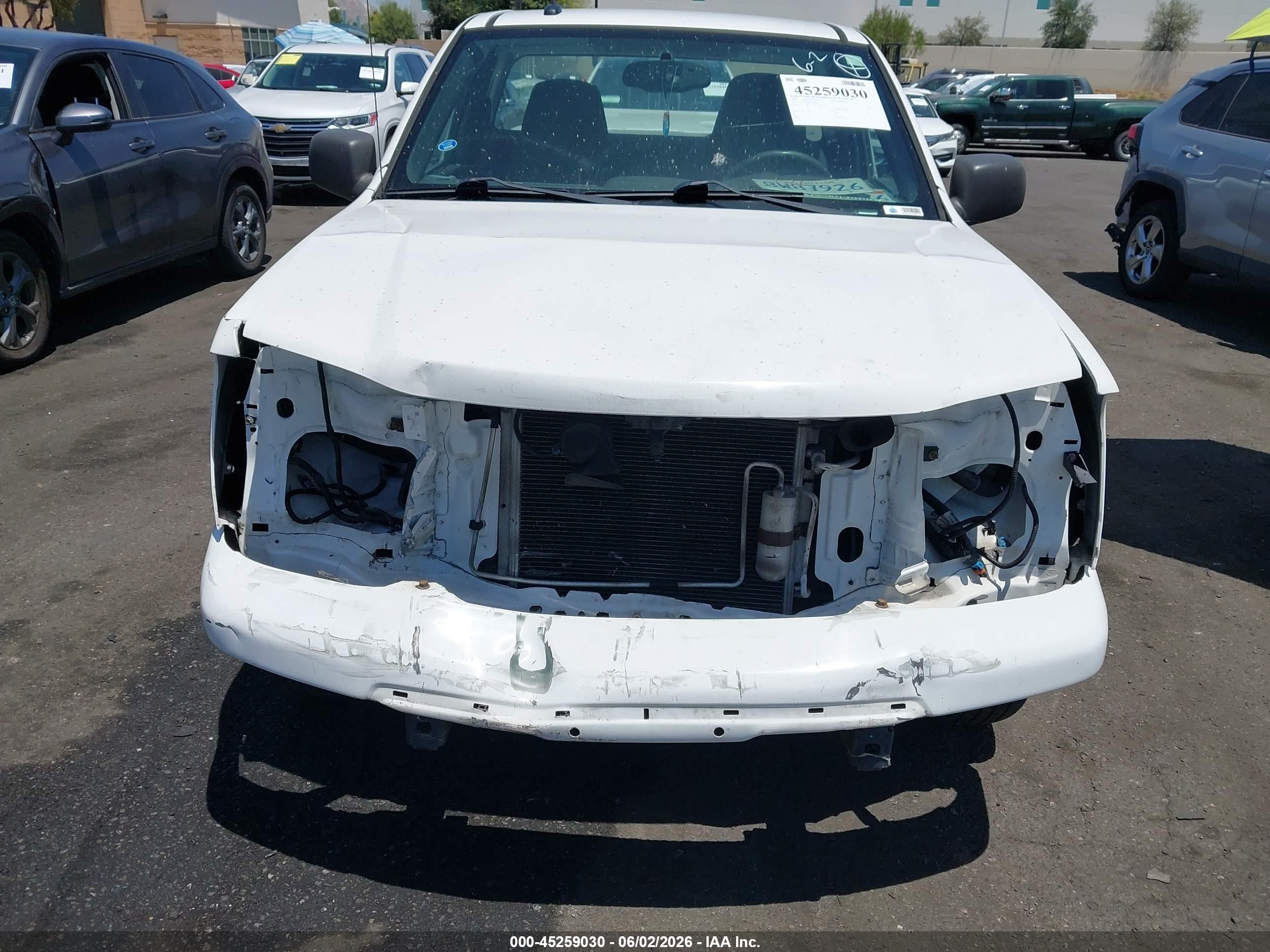 2009 Chevrolet Colorado Work Truck White vin: 1GCCS149X98115368