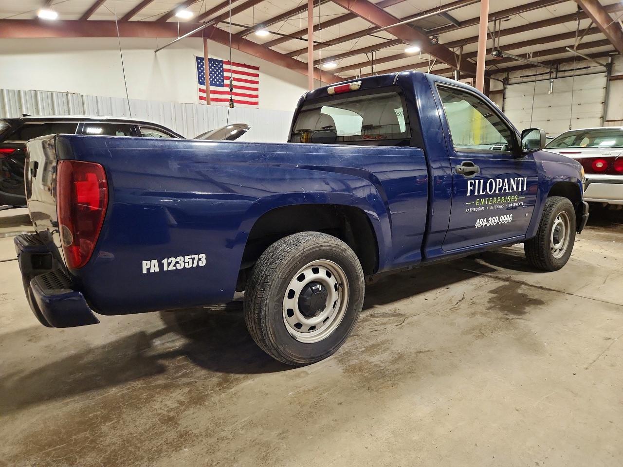 2009 Chevrolet Colorado Blue vin: 1GCCS149X98118173