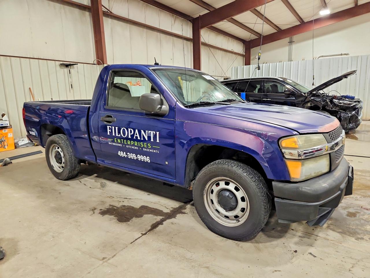 2009 Chevrolet Colorado Blue vin: 1GCCS149X98118173