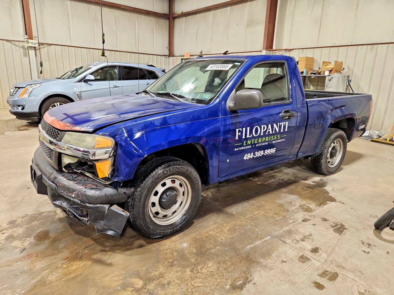 2009 Chevrolet Colorado Blue vin: 1GCCS149X98118173