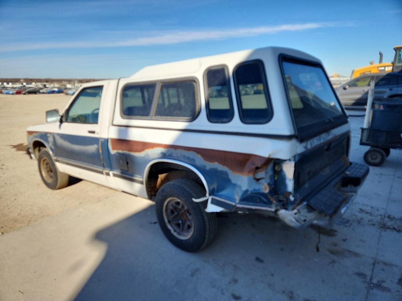 1992 Chevrolet S Truck S10 Blue vin: 1GCCS14A0N8147010