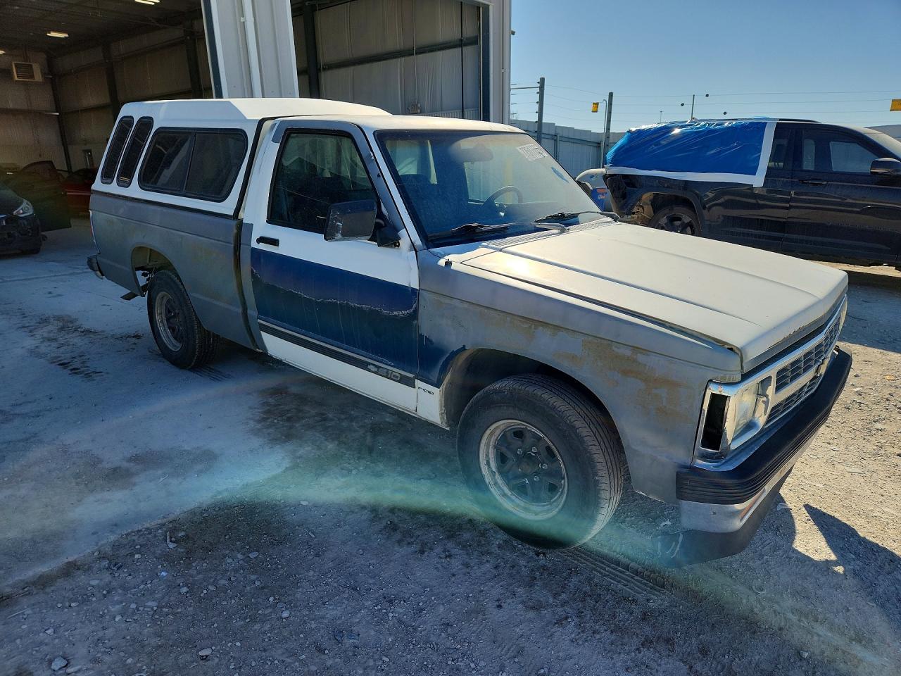 1992 Chevrolet S Truck S10 Blue vin: 1GCCS14A0N8147010