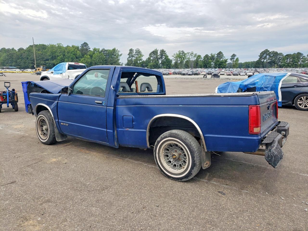 1991 Chevrolet S Truck S10 Синий vin: 1GCCS14A2M8244689