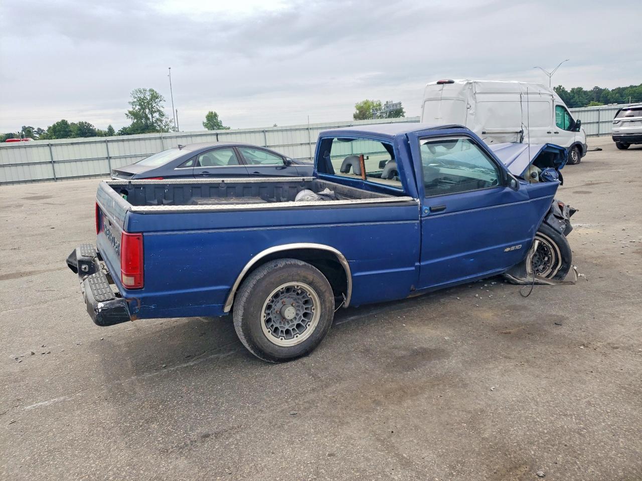 1991 Chevrolet S Truck S10 Синий vin: 1GCCS14A2M8244689