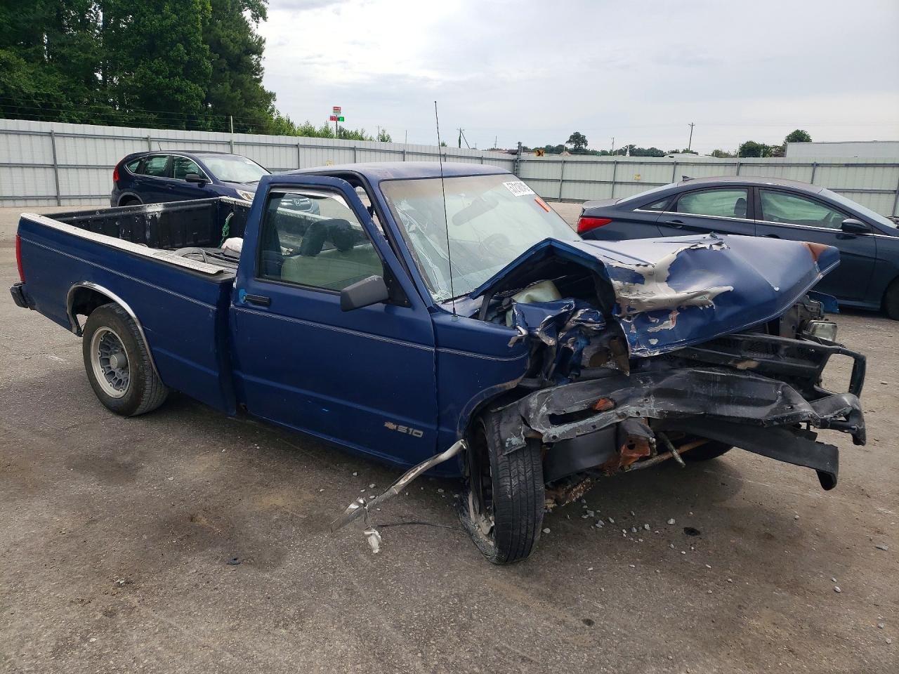 1991 Chevrolet S Truck S10 Синий vin: 1GCCS14A2M8244689