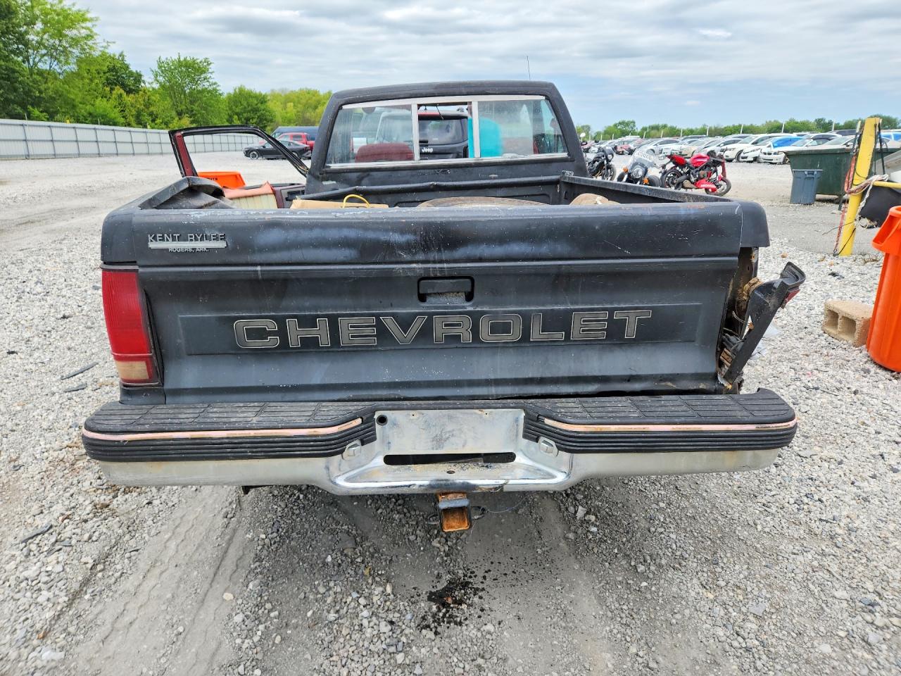 1992 Chevrolet S Truck S10 Black vin: 1GCCS14A5N8113130