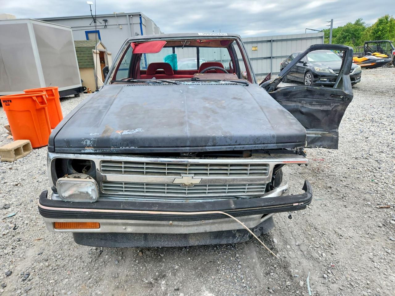 1992 Chevrolet S Truck S10 Black vin: 1GCCS14A5N8113130