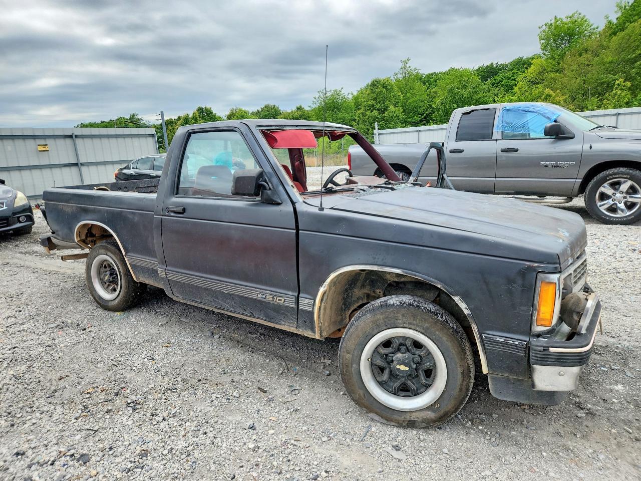 1992 Chevrolet S Truck S10 Black vin: 1GCCS14A5N8113130