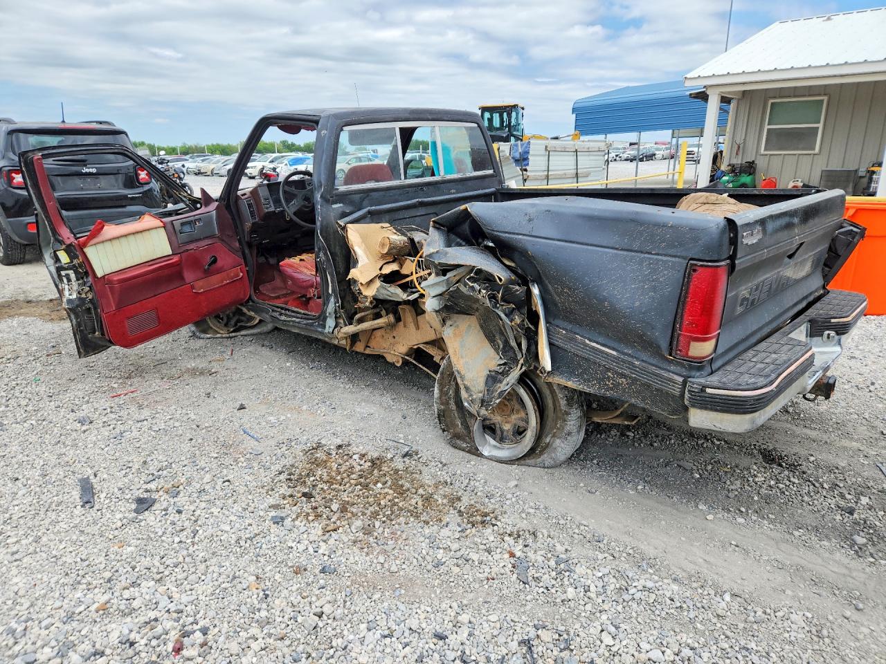 1992 Chevrolet S Truck S10 Black vin: 1GCCS14A5N8113130