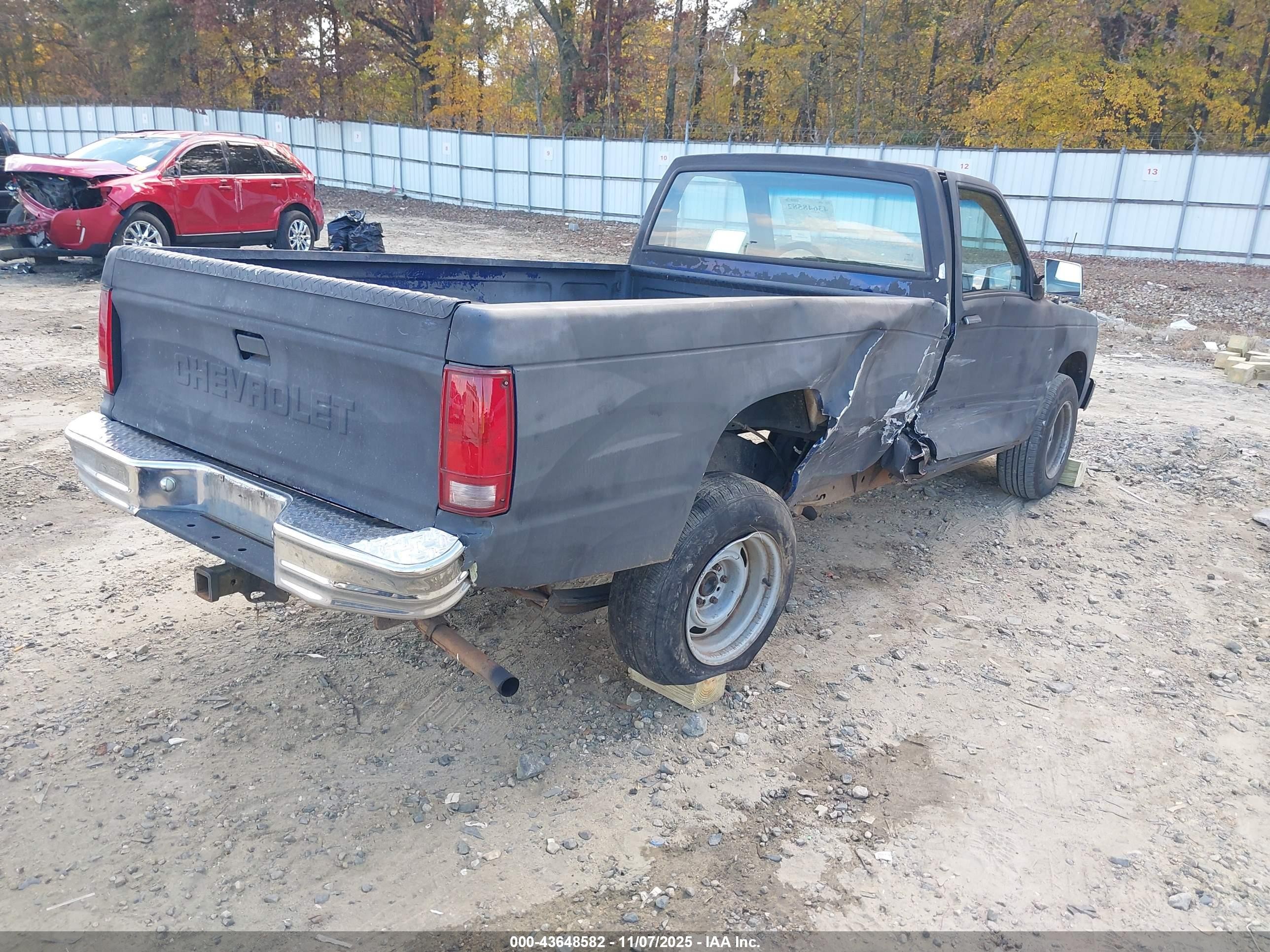 1984 Chevrolet S Truck S10 Black vin: 1GCCS14B0E2108235