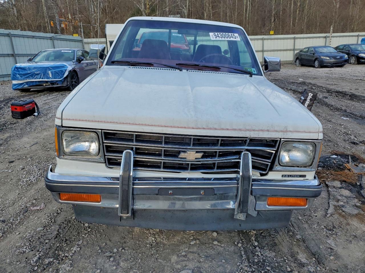 1984 Chevrolet S Truck S10 White vin: 1GCCS14B0E2133524