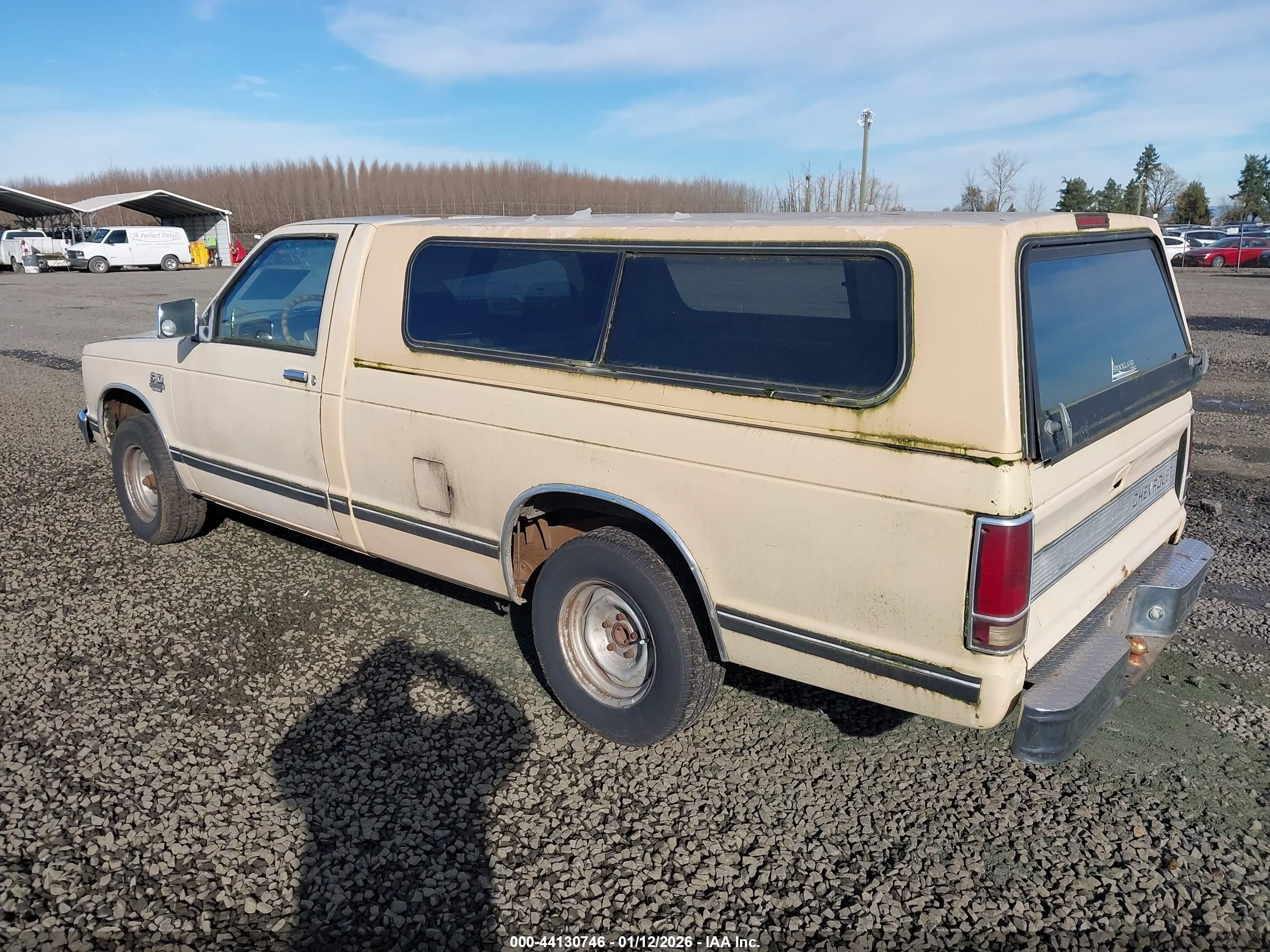 1983 Chevrolet S Truck S10 Brown vin: 1GCCS14B2D8152636
