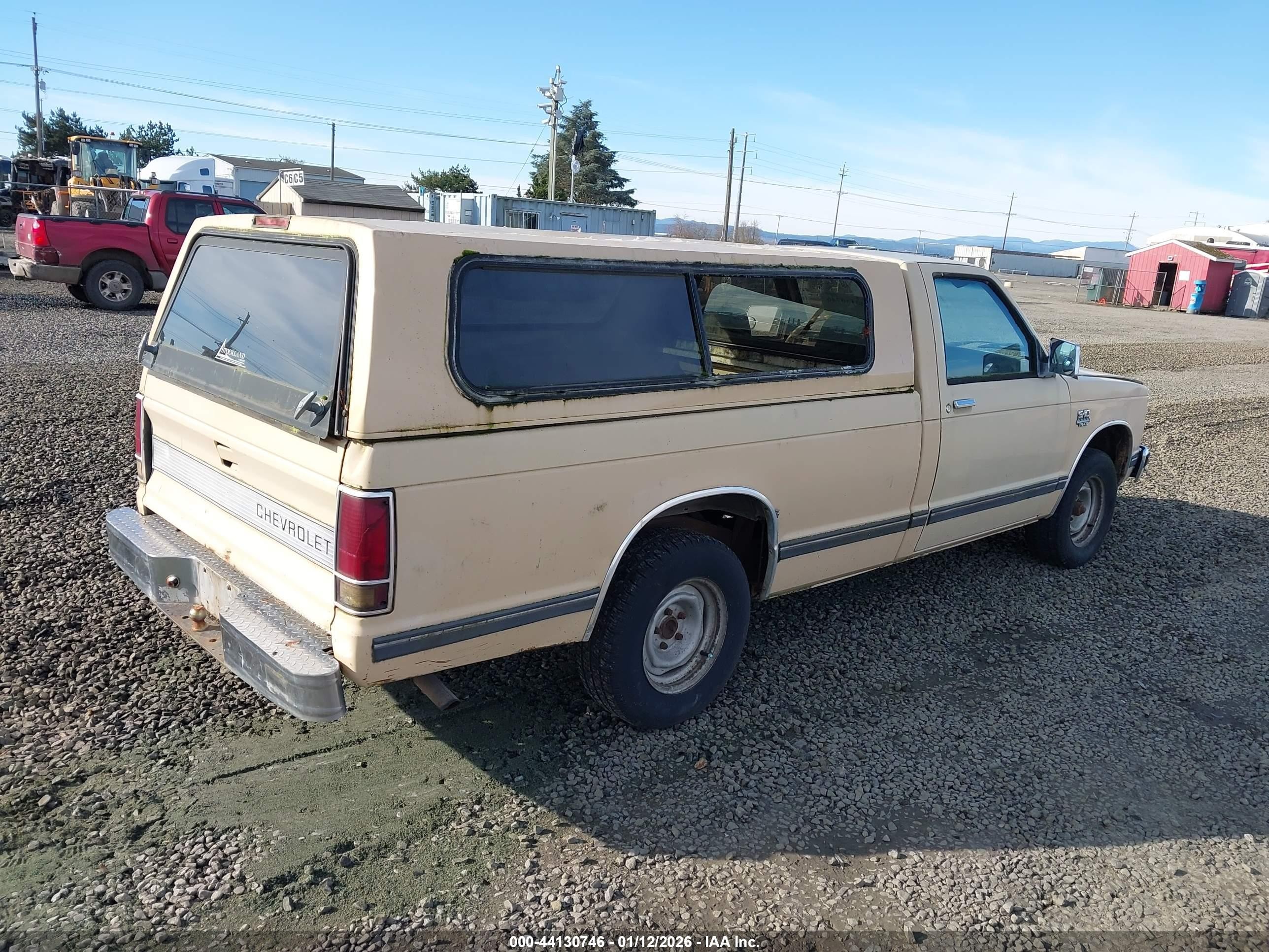 1983 Chevrolet S Truck S10 Brown vin: 1GCCS14B2D8152636