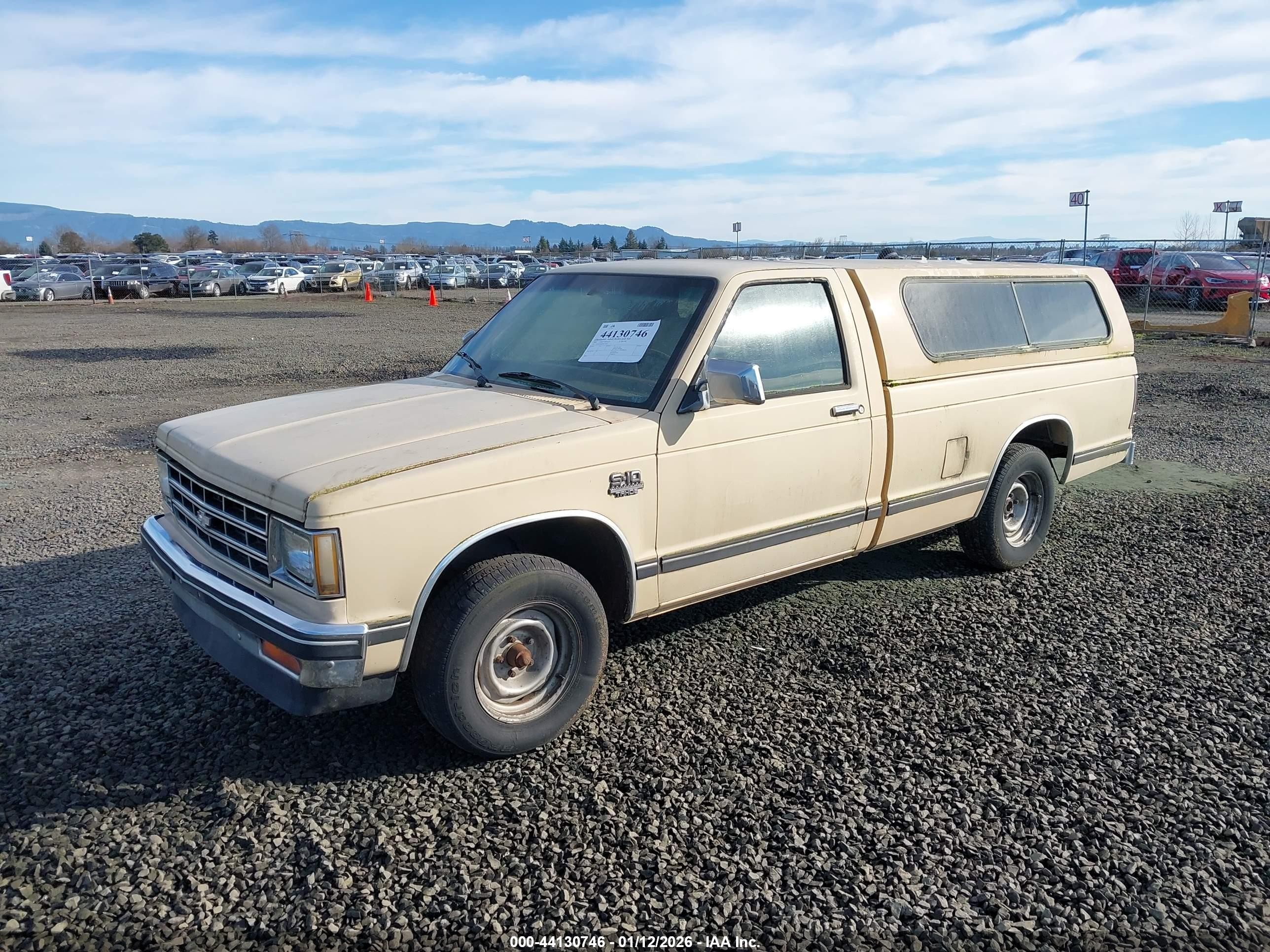 1983 Chevrolet S Truck S10 Brown vin: 1GCCS14B2D8152636