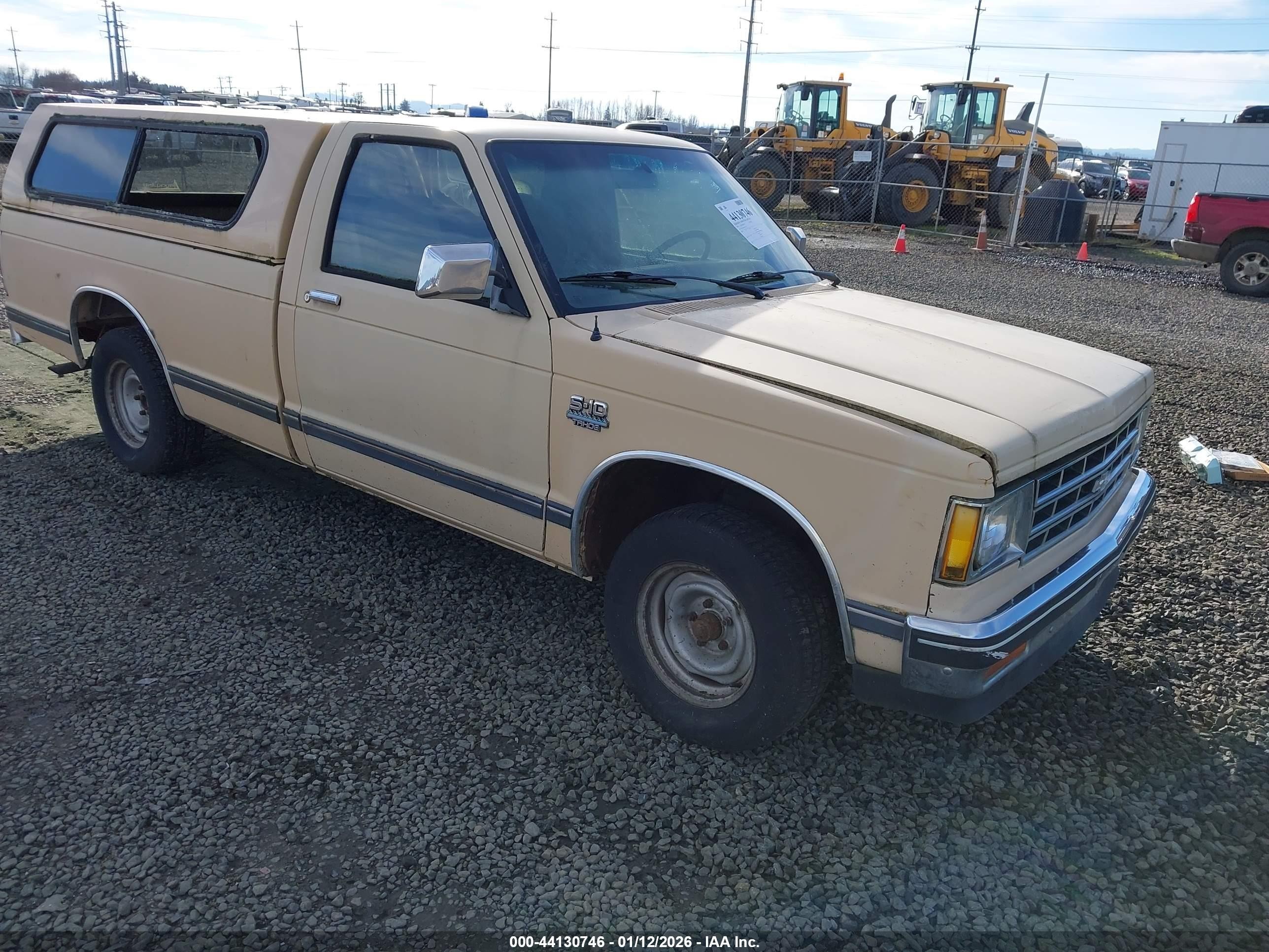 1983 Chevrolet S Truck S10 Brown vin: 1GCCS14B2D8152636