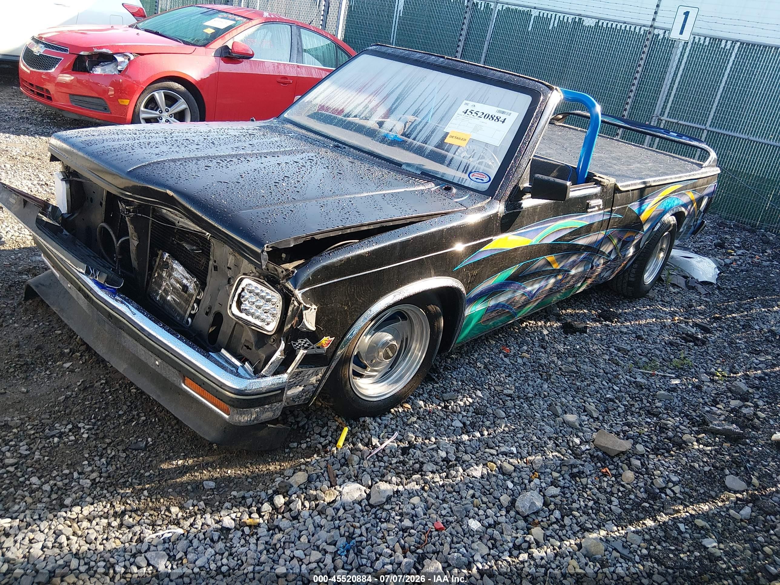 1985 Chevrolet S Truck S10 Black vin: 1GCCS14B9F2242744