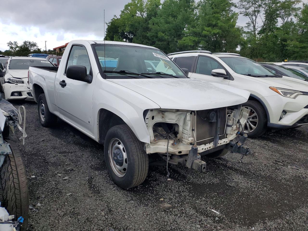 2007 Chevrolet Colorado White vin: 1GCCS14E578126417