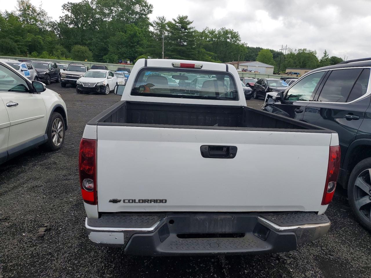 2007 Chevrolet Colorado White vin: 1GCCS14E578126417