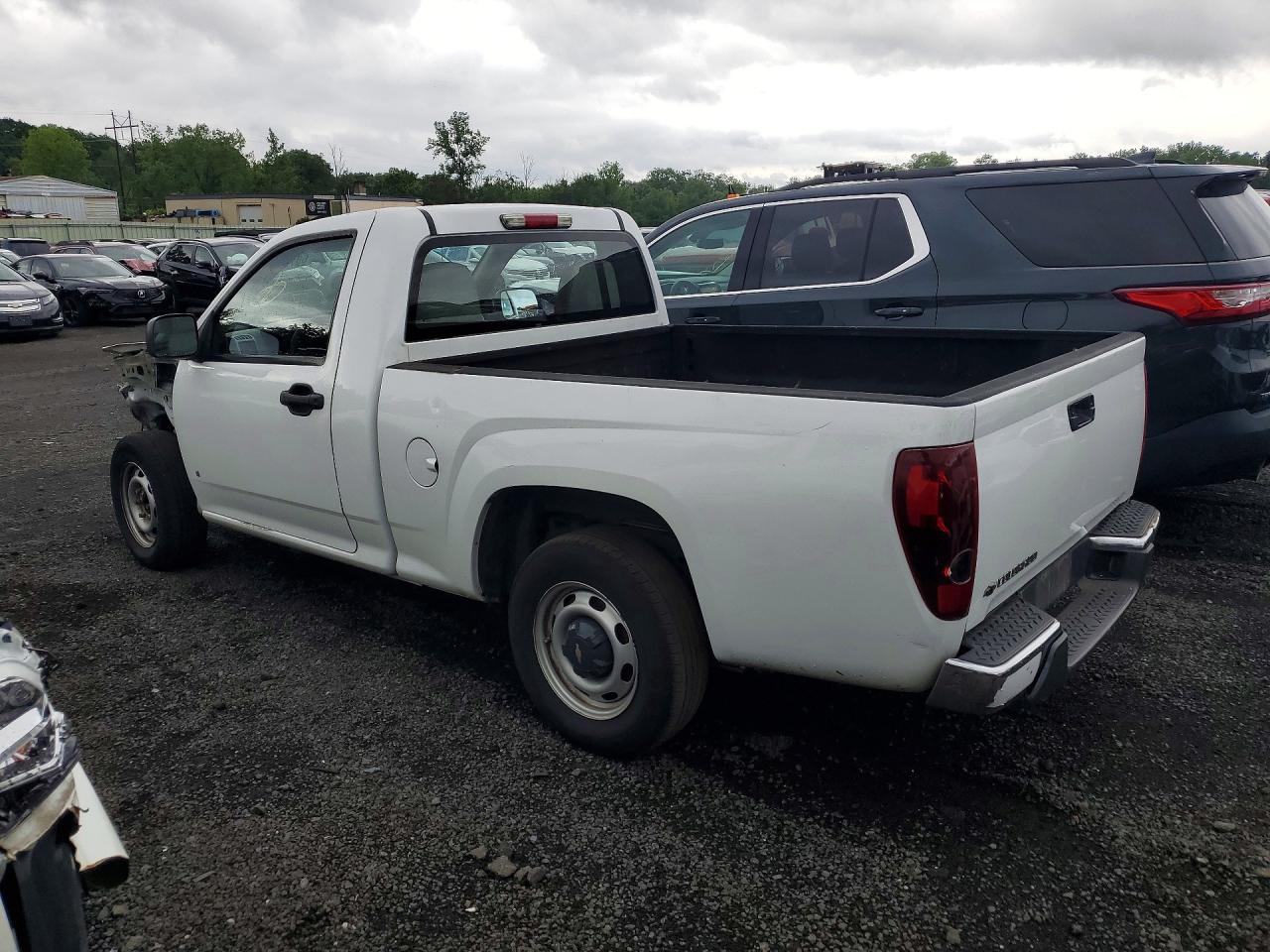 2007 Chevrolet Colorado White vin: 1GCCS14E578126417