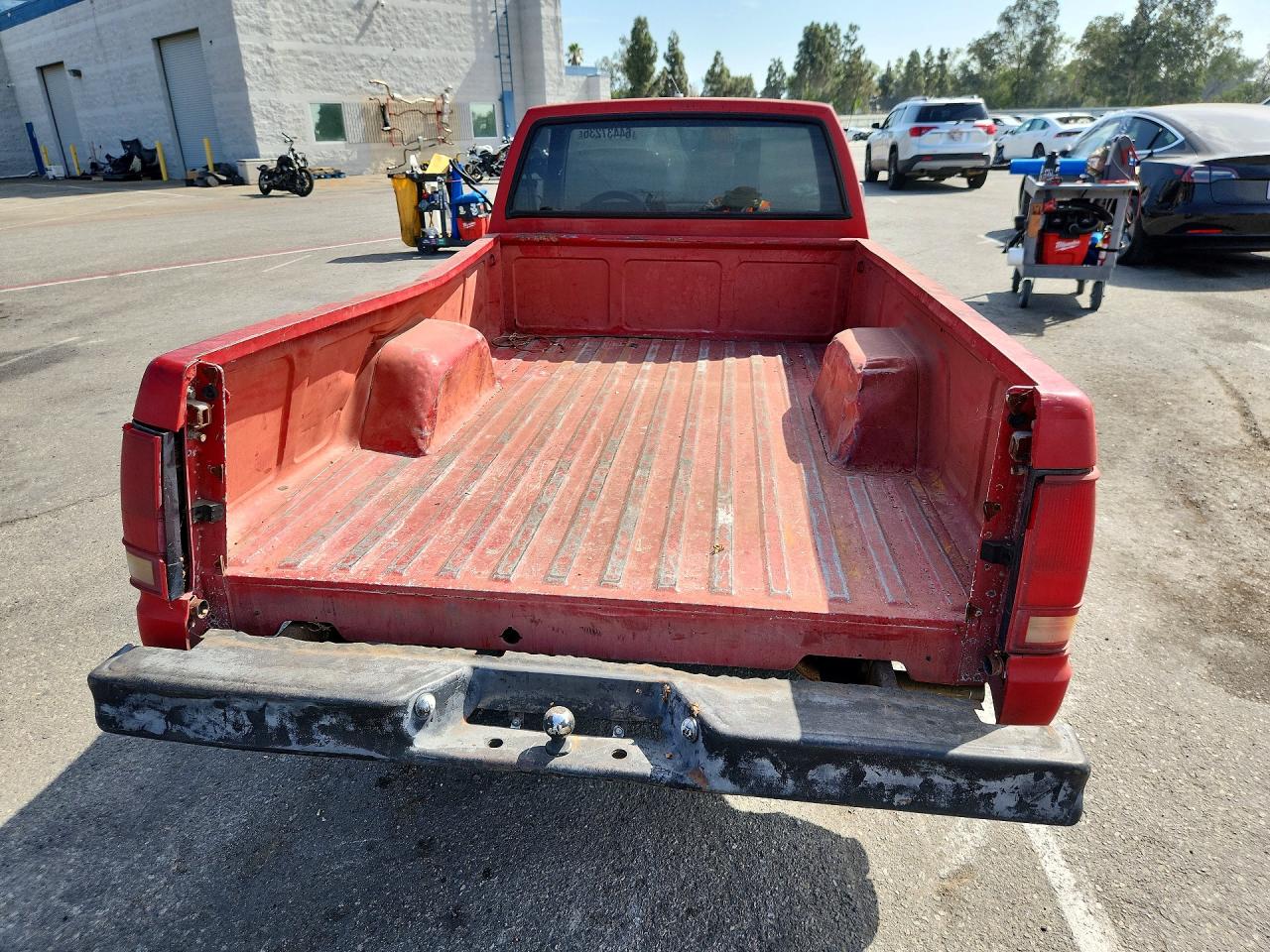 1987 Chevrolet S Truck S10 Red vin: 1GCCS14E7H8182988