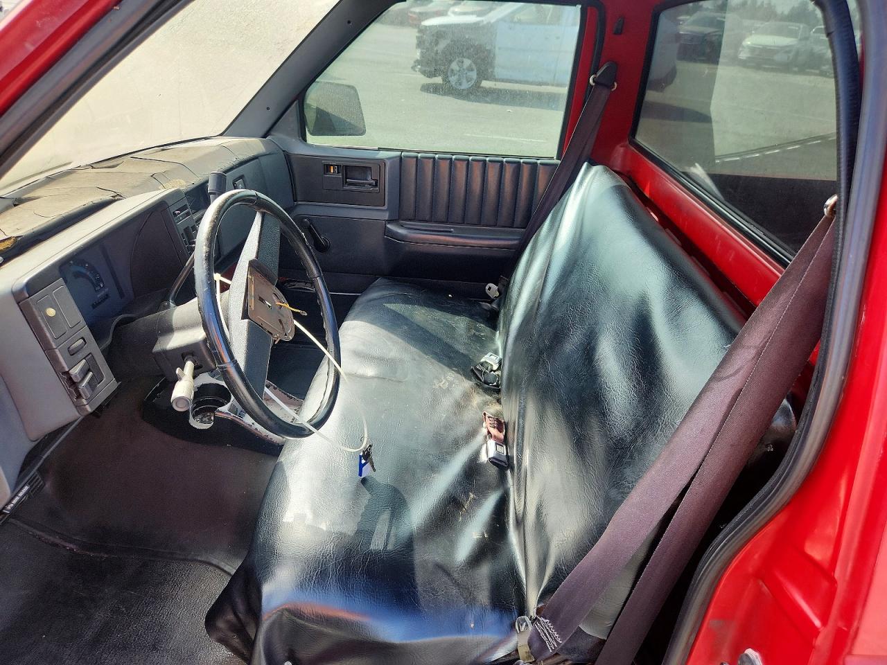 1987 Chevrolet S Truck S10 Red vin: 1GCCS14E7H8182988