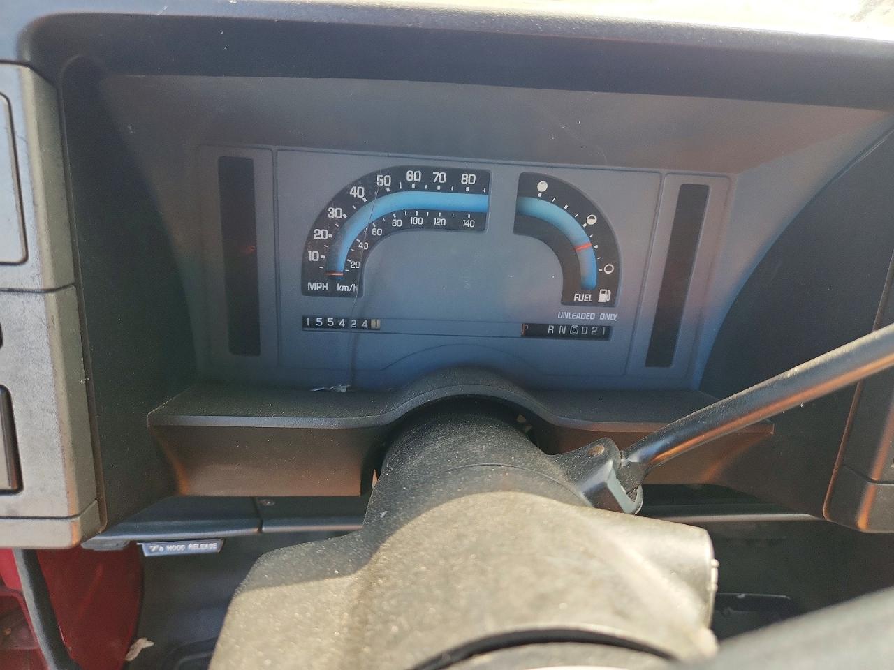 1987 Chevrolet S Truck S10 Red vin: 1GCCS14E7H8182988