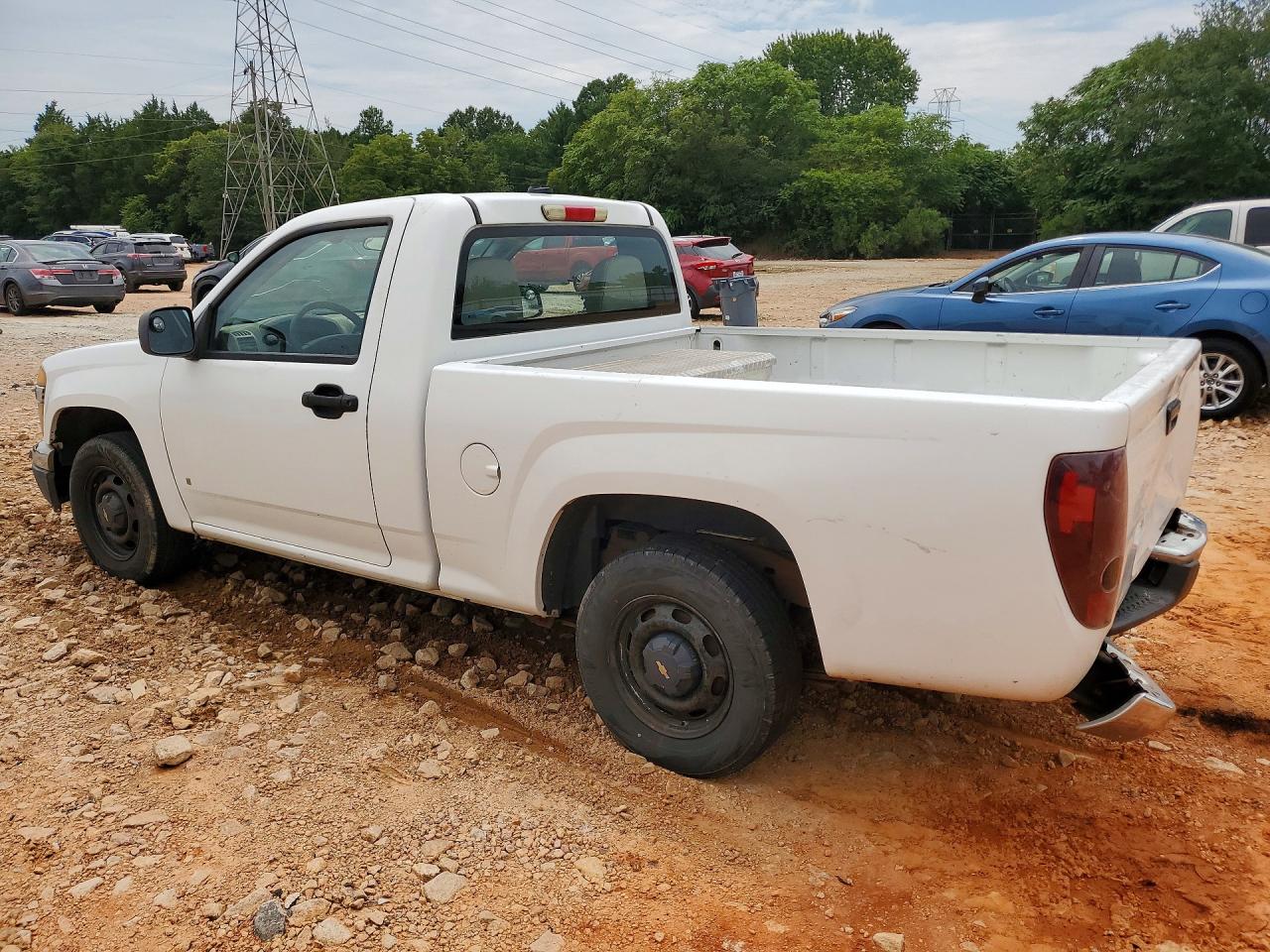 2007 Chevrolet Colorado White vin: 1GCCS14E878219920