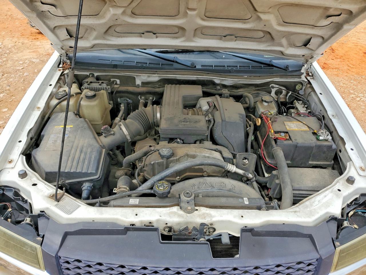 2007 Chevrolet Colorado White vin: 1GCCS14E878219920