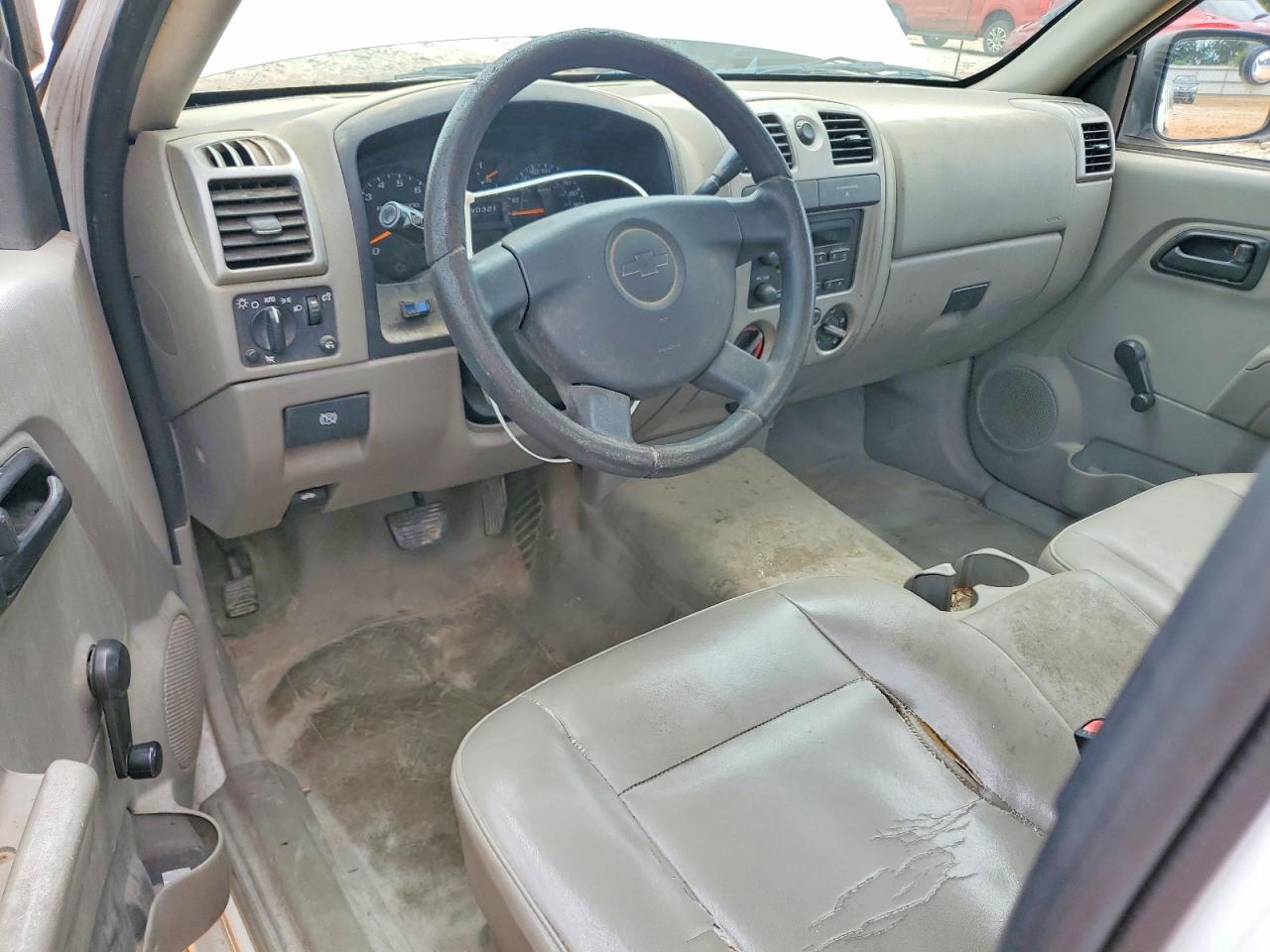 2007 Chevrolet Colorado White vin: 1GCCS14E878219920