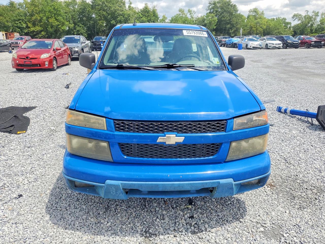 2008 Chevrolet Colorado Ls Blue vin: 1GCCS14EX88174061