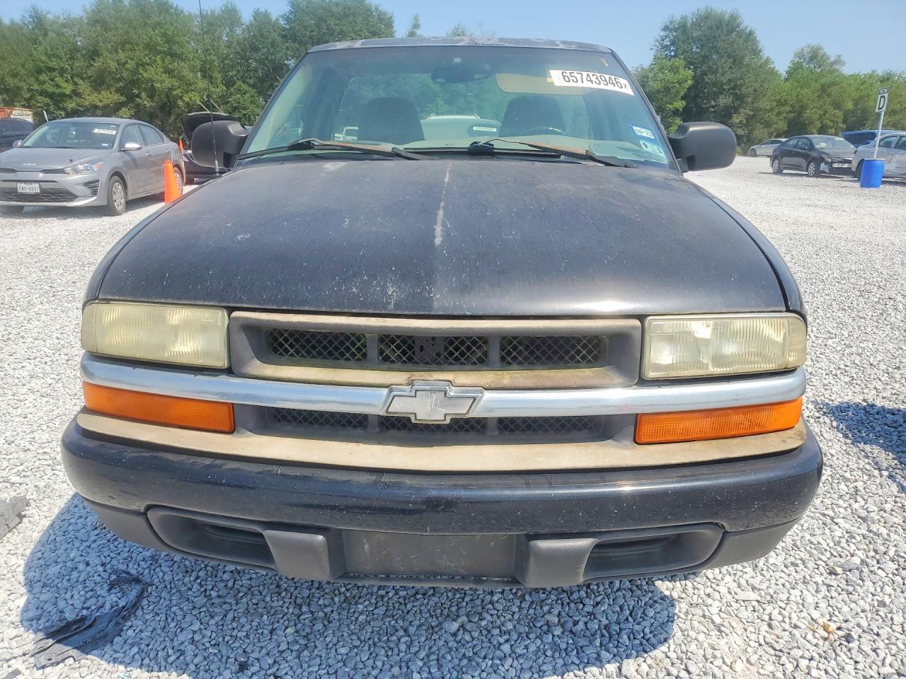 2003 Chevrolet S Truck S10 Black vin: 1GCCS14H038159197