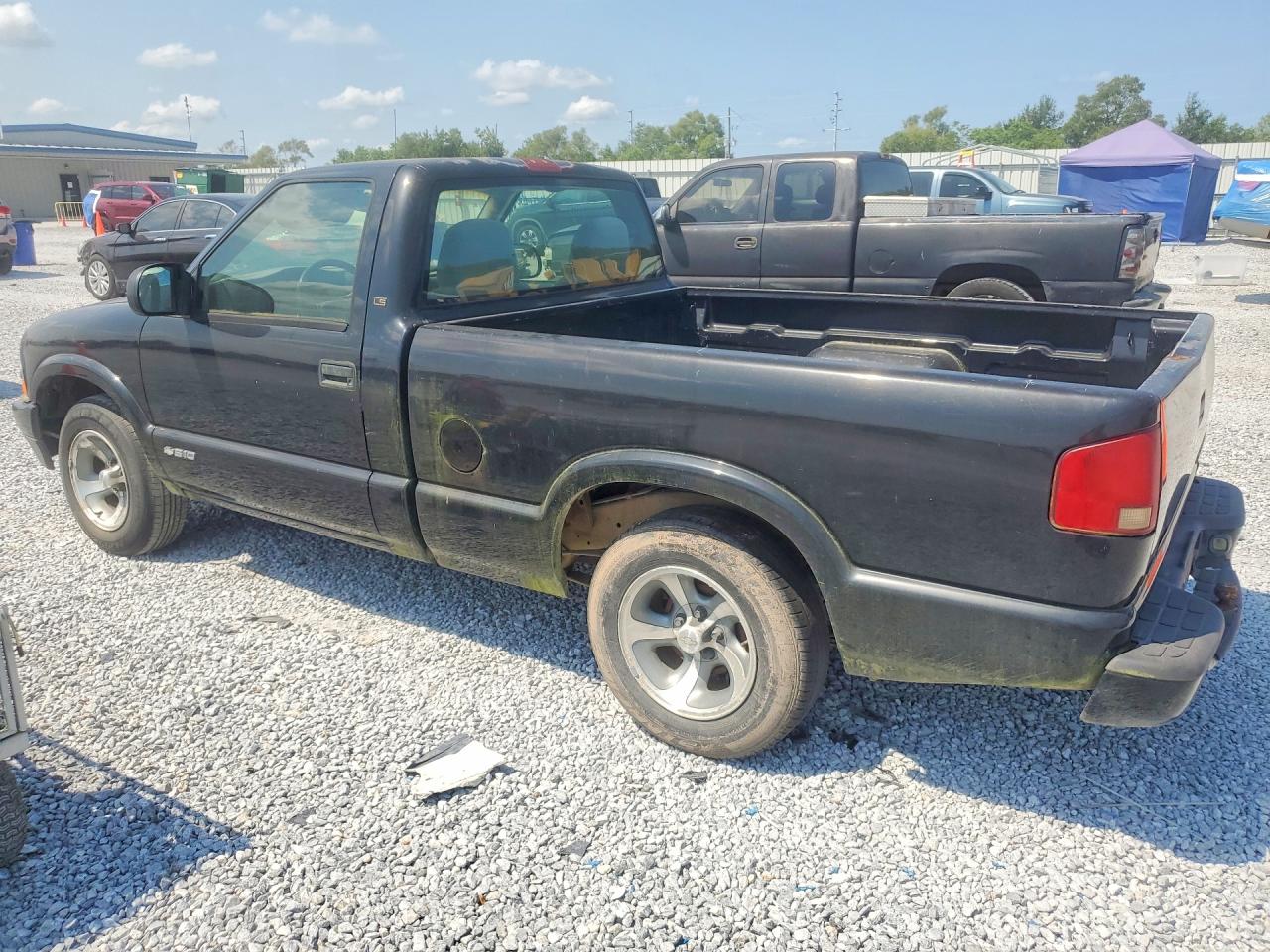 2003 Chevrolet S Truck S10 Black vin: 1GCCS14H038159197