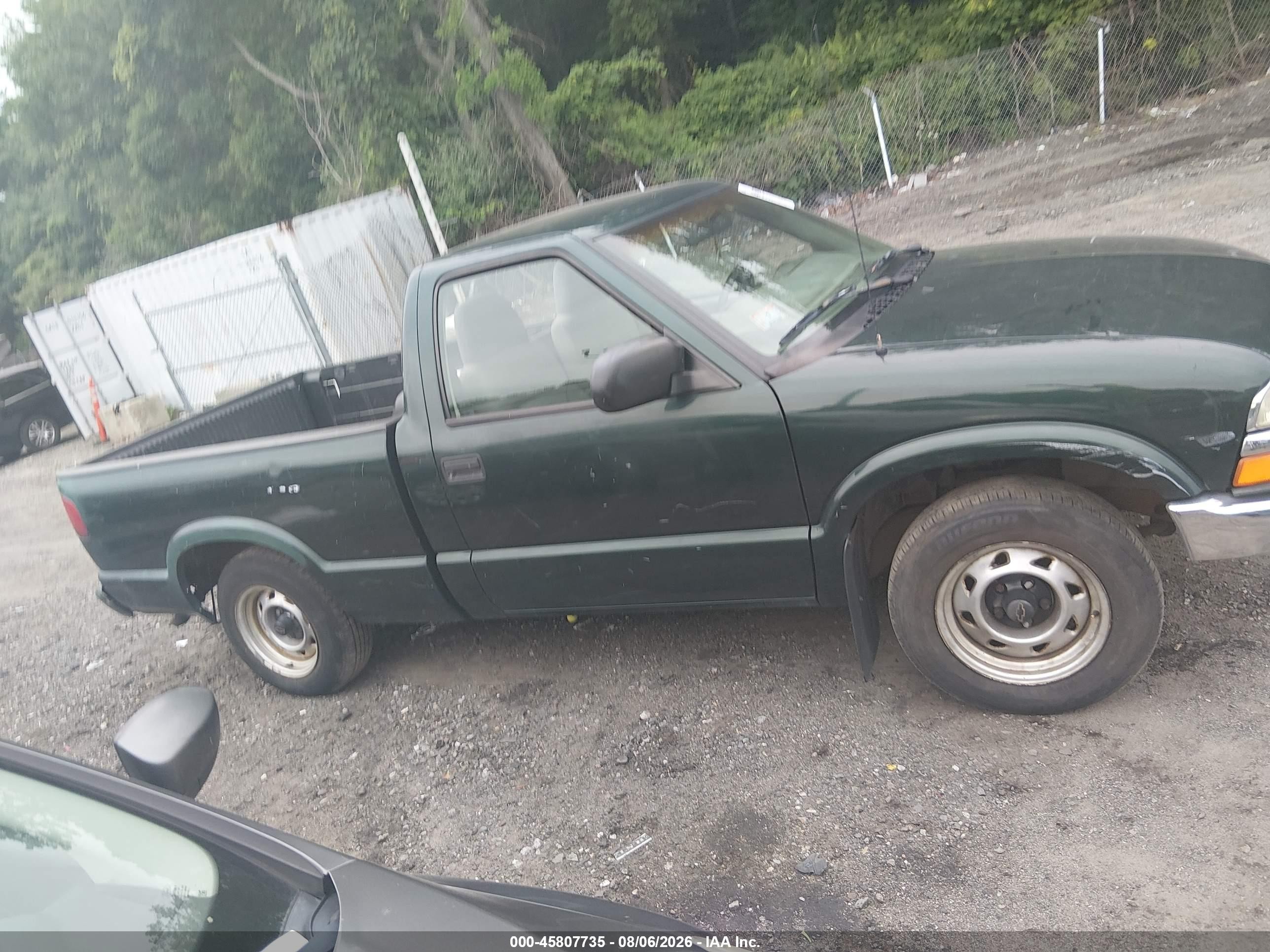2003 Chevrolet S-10   Зеленый vin: 1GCCS14H338211387