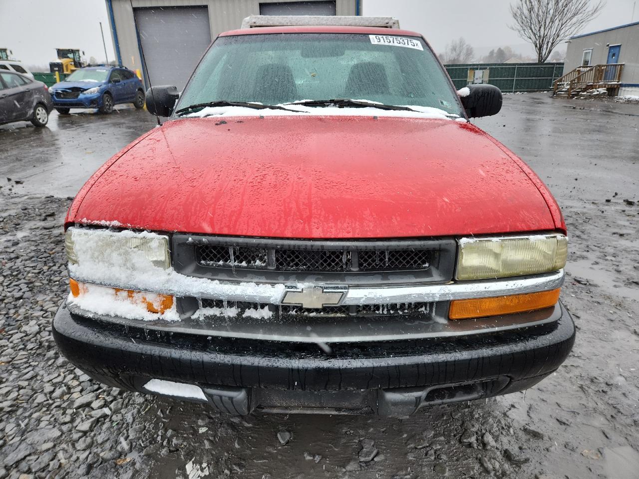 2003 Chevrolet S Truck S10 Red vin: 1GCCS14H338231087
