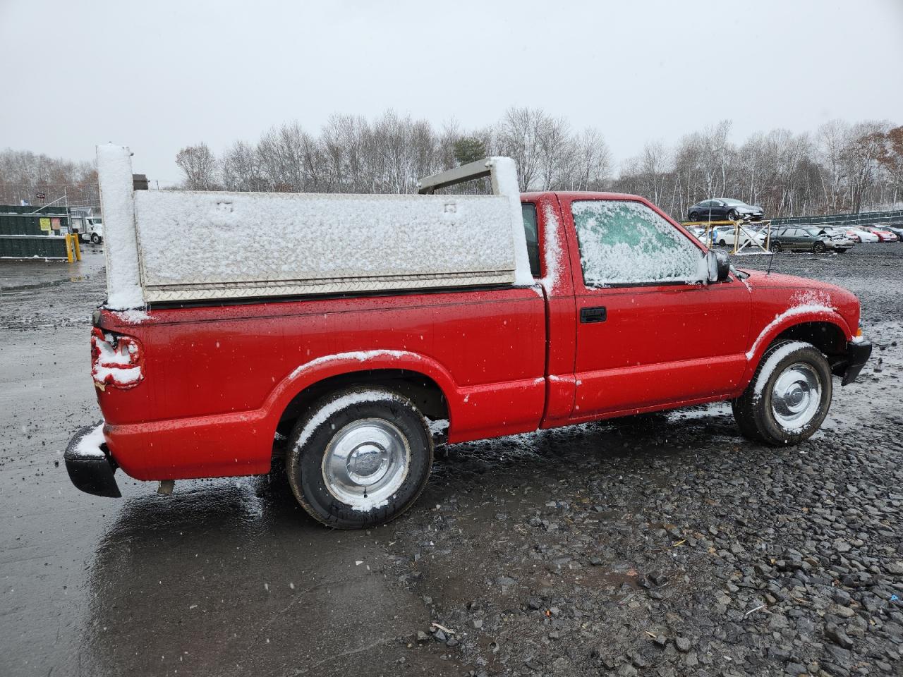 2003 Chevrolet S Truck S10 Red vin: 1GCCS14H338231087