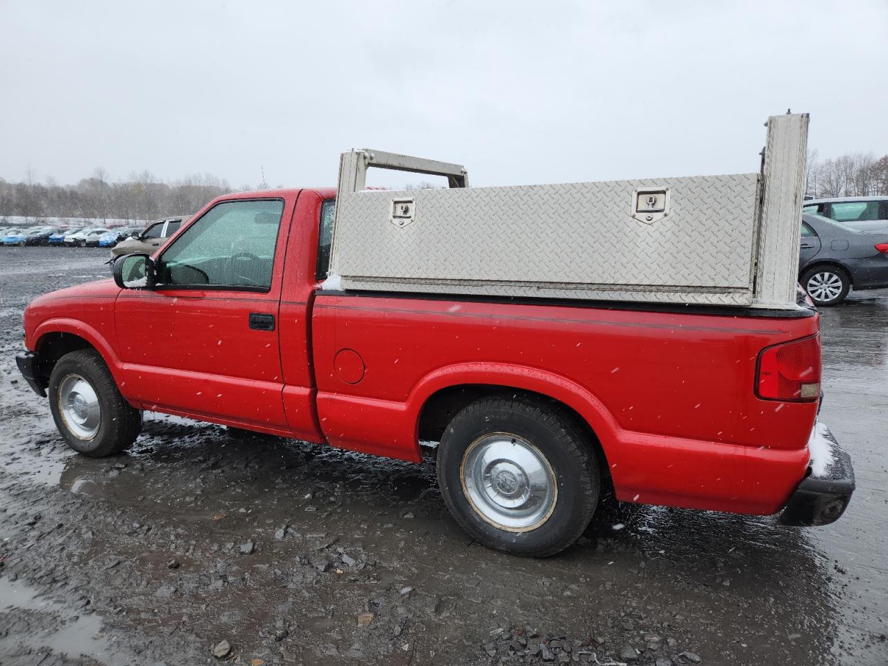 2003 Chevrolet S Truck S10 Red vin: 1GCCS14H338231087