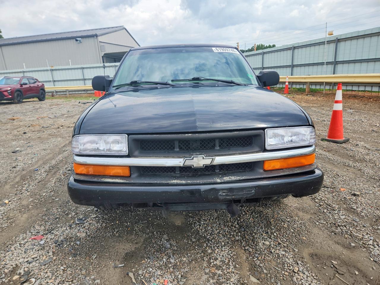 2003 Chevrolet S Truck S10 Black vin: 1GCCS14H438123321