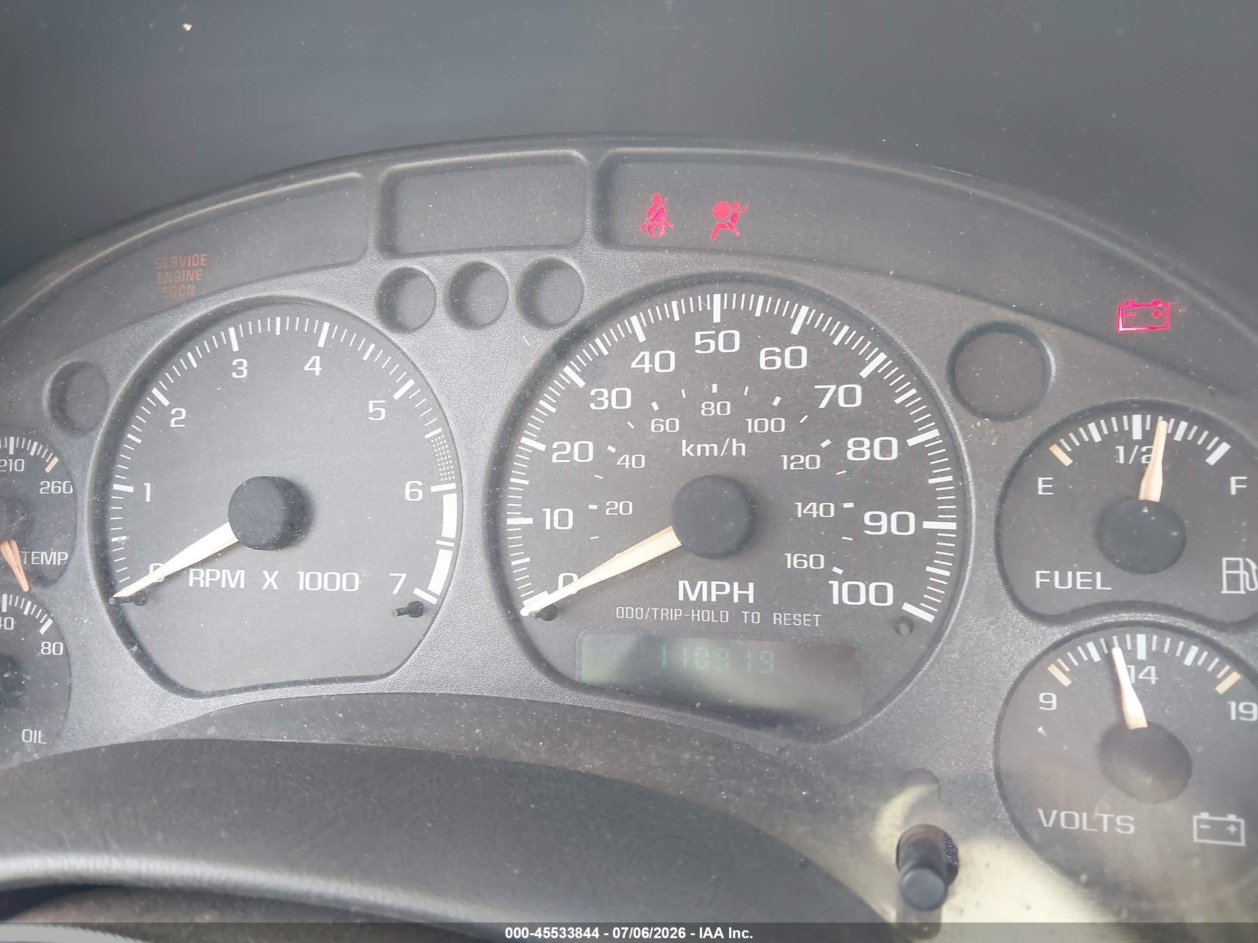 2003 Chevrolet S-10   Red vin: 1GCCS14H838205505