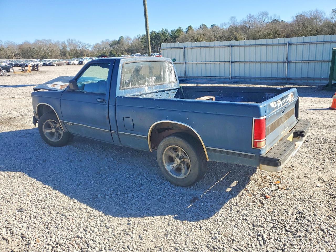 1992 Chevrolet S Truck S10 Blue vin: 1GCCS14R0N8185522