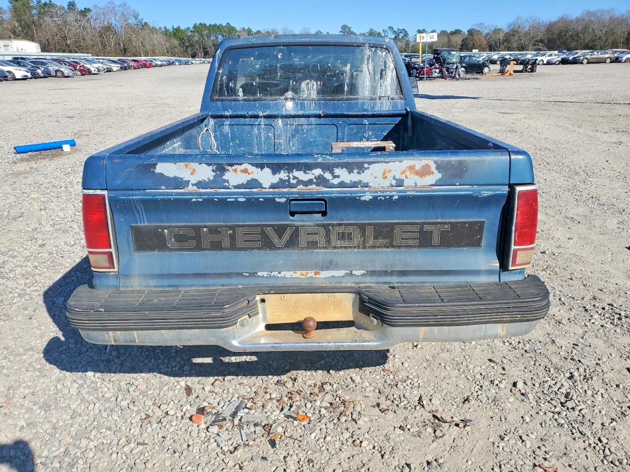 1992 Chevrolet S Truck S10 Blue vin: 1GCCS14R0N8185522