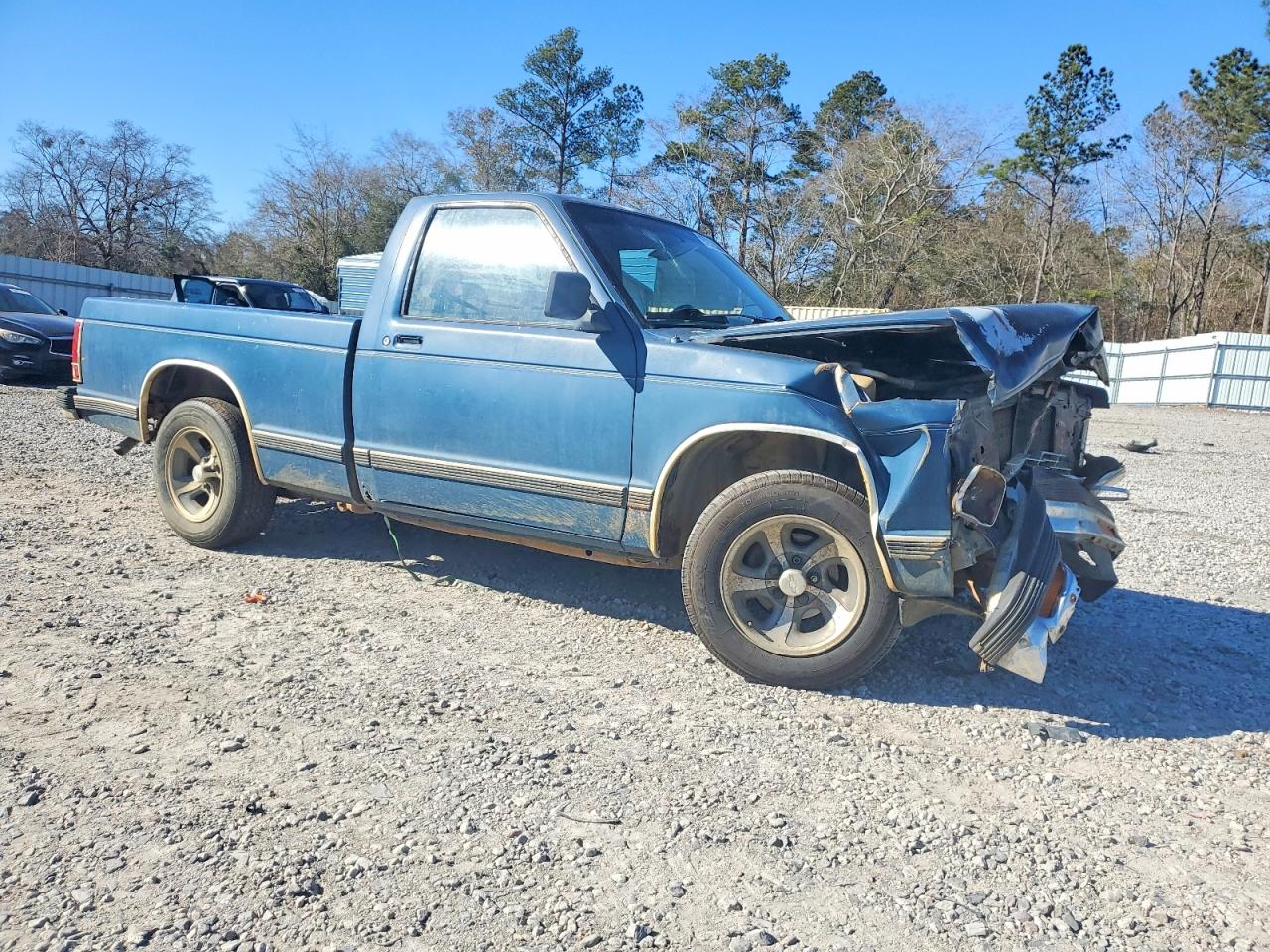 1992 Chevrolet S Truck S10 Blue vin: 1GCCS14R0N8185522