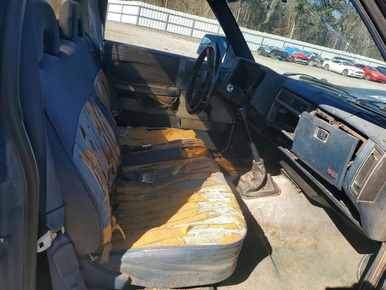 1992 Chevrolet S Truck S10 Blue vin: 1GCCS14R0N8185522