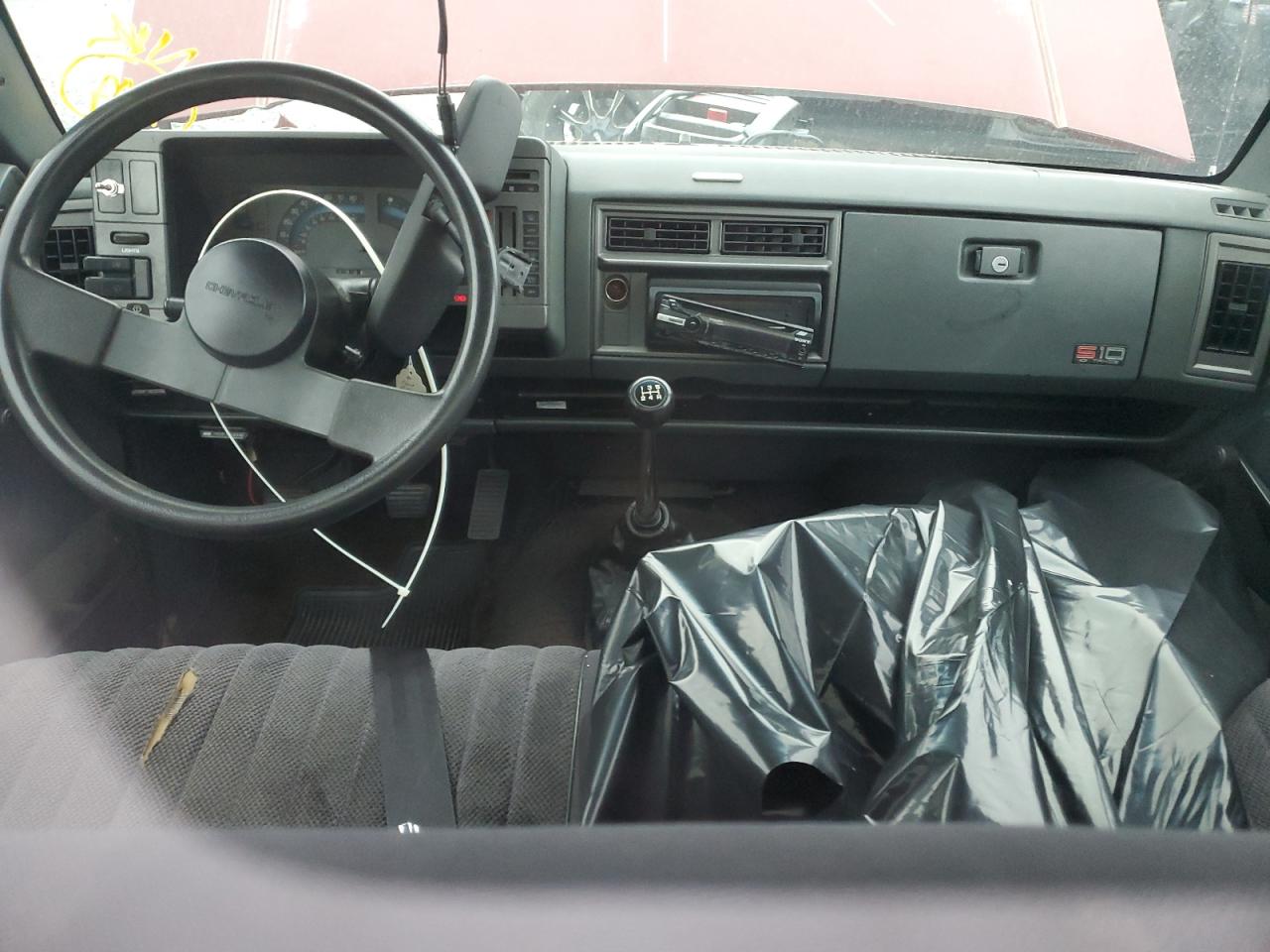 1991 Chevrolet S Truck S10 Red vin: 1GCCS14R1M0142305